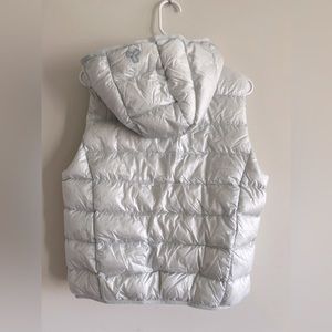 Glazier Blue TnAction Little Puff Vest from Aritzia